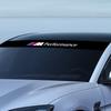 Car Front Windshield Stickers Front and Rear Decorative Emblem For BMW M E34 E36 E60 E90 E46 E39 E70 F10 F20 F30 X5 X6 X1 M3 M5 M6 E71 F01 F02 F87