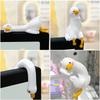 Cute Duck Car Center Console Dashboard Ornaments Universal Auto Interior Accessories For Women Girls Home Office Decor