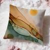 Abstract Texture Cushion Cover Premium Comfort Reversible Pillow Cove Two in One Design for Any Room  Car Interior