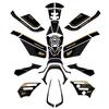 Motorcycle Accessories Tank Pad 3D Gel Epoxy Resin Stickers Kit For Tracer 9 Tracer 9GT 2021 2022 2023 2024
