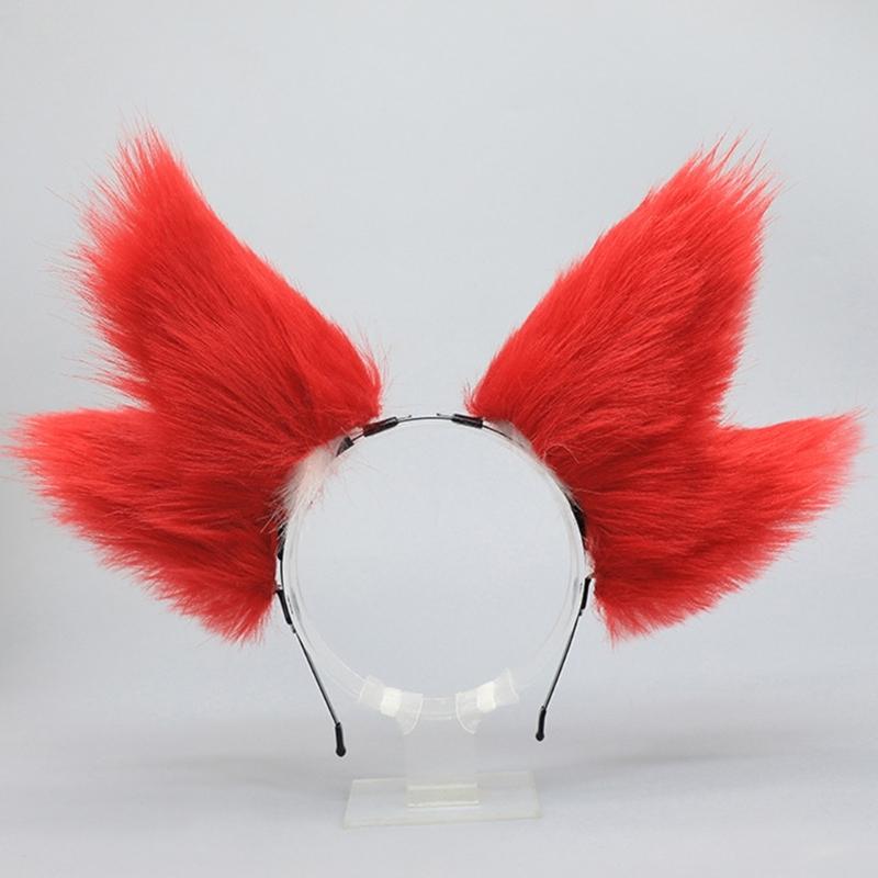 Beast Ear Headbands Halloween Maid Hairhoop Role Playing Styling Hairdband Costume Accessories Cosplay Headpiece