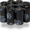 15 Rolls (225pcs) Dog Poop Bag Disposable Pet Garbage Bag Dog Garbage Bag Design Pet Poop Cleaning Bone Bag Dispenser Tool