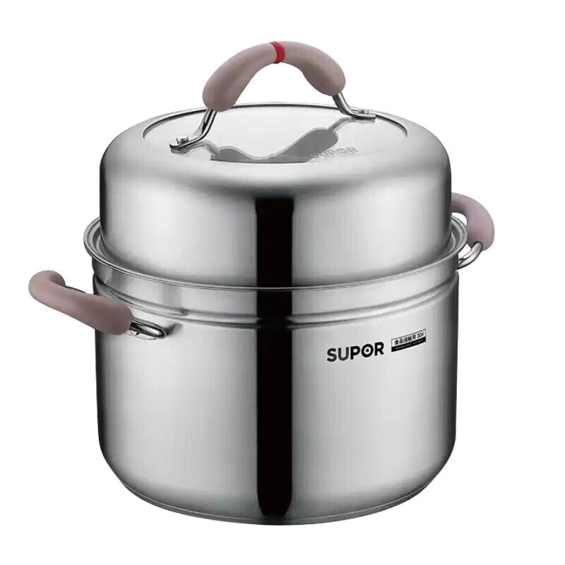 

SUPOR 304 Stainless Steel Multi-Function Cooker Pot