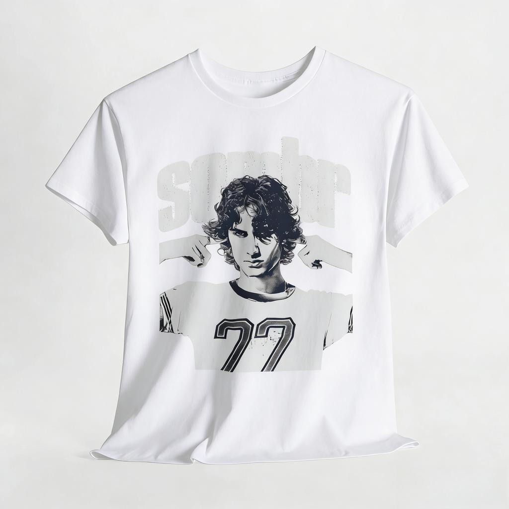 2026 Neues Trendiges Minimalistisches Blankes Kurzarm-T-Shirt Einfarbige Hautfreundliche Tägliche Lässige Oberseite