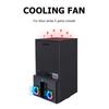For Xbox Series X Console Cooling Fan Dock Station Slim Vertical Stand Host Side Radiator Usb Game Cooler For Xbox game Console