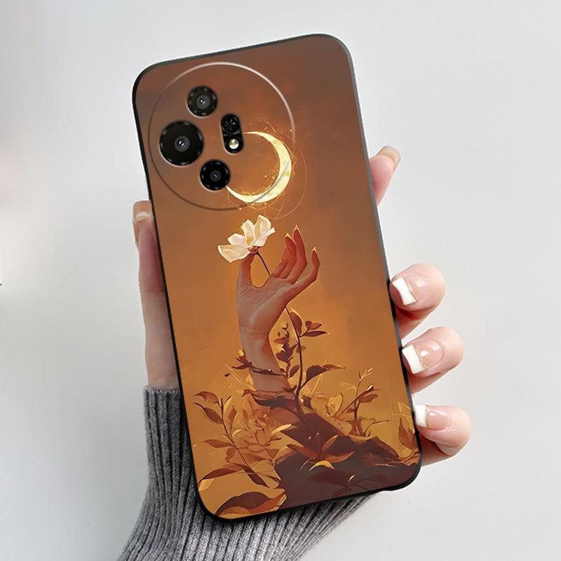 Casing For TCL 50 XL 50XL Nxtpaper 5G Case Luxury Dragon Cute Cool Boys Girls Black Slim Soft TPU Silicone Shockproof Back Cover