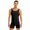 Sexy Herren-Einteiler-Bodysuit, Stretch-Trikot, Tank-Top, Wrestling-Singlet-Overall