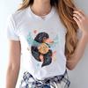 NIffler Cartoon Print T-Shirt Women O Neck Short White Tee Shirt Girl Cute Aniaml Fashion