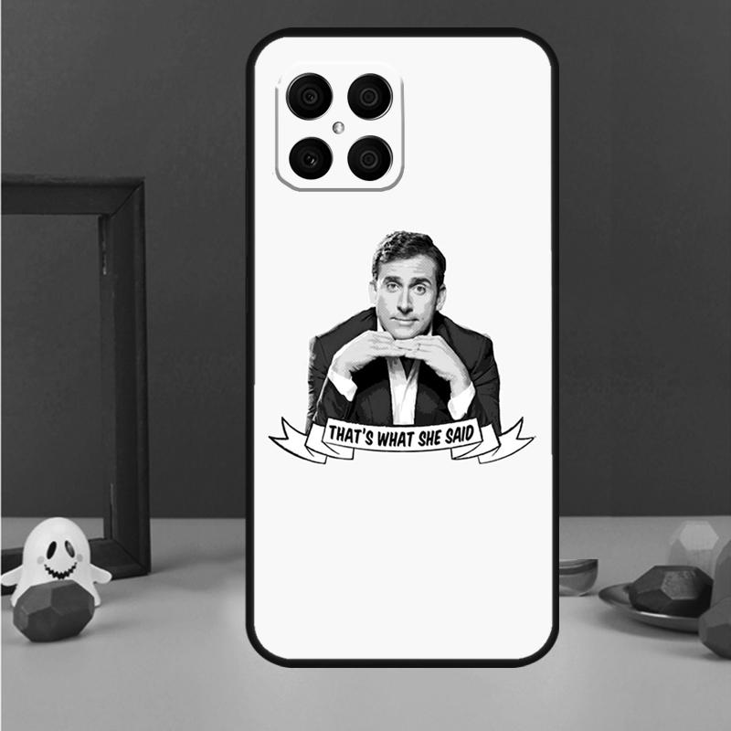 

Чехол Office Prison Mike для Honor 200 Pro X9b X9a X8b X8a X8 X9 X9c 50 70 90 Lite Honor Magic 5 6 7 Pro Honor 90 Lite