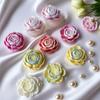 DIY Flowers Peony Silicone Candle Mold Handmade Aroma Plaster Resin Ornaments Molds Homemade Chocolate Candy Baking Mould