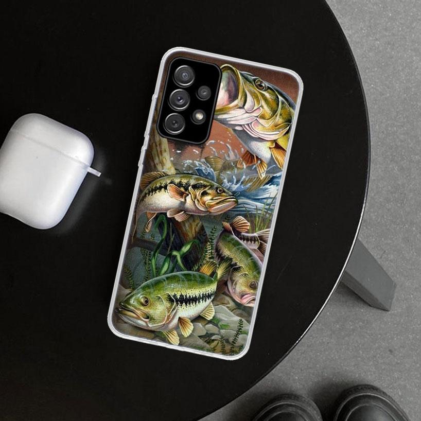 Offshore Angling Fishing Fish Rod Phone Case for Samsung Galaxy A17 A16 A26 A36 A56 A57 A37 A15 A25 A35 A55 A14 A24 A34 A54 A13