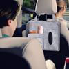 Organizér na zadní sedadlo do auta Držák na ubrousky z plsti Organizér na zadní sedadlo do auta Vícekapsový úložný box na autosedačku Taška do auta