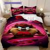 Madness Meets Mystery Tale Two Beasts Threepiece Set 1 Duvet Cover 2 Pillowcase Without Core Bedding Set Soft And Comfortable