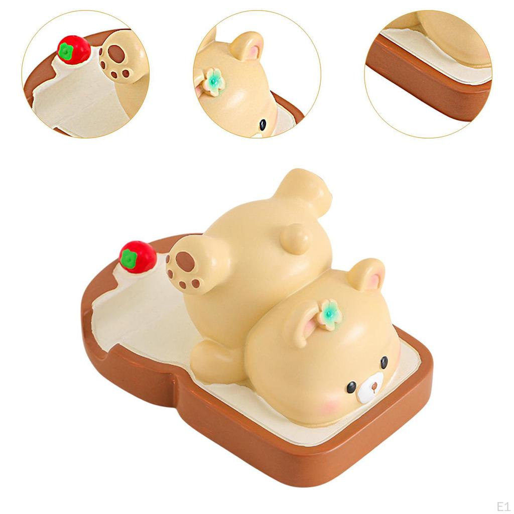 Niedlicher Bär Handyhalter Tier Smartphone Halter, Dekorativ, Handyhalterung Lieblich Einzigartig Schreibtisch