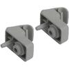 2Pcs Sun Visor Clip Replacement For Fiat Grande Punto 735478275 7355399311 735539312 735280780 ABS Material Car Sun Visor Mount