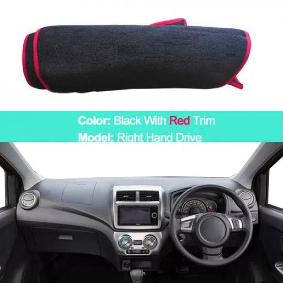 2 Layer Car Dashboard Cover Dash Mat Carpet For Toyota Wigo Agya 2018   LHD RHD Rug Sunshade Dash Board Cover Auto Sun