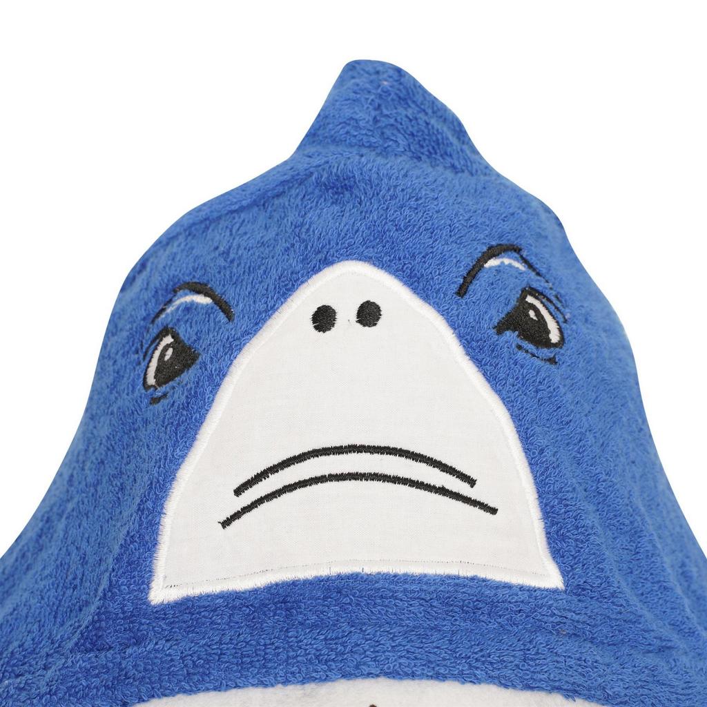 Keanu Childrens/Kids Shark Head Cotton Dressing Gown