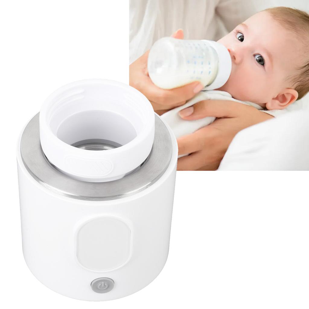Portable Bottle Warmer Fast Heating Electric Smart Milk Heater Multifunctional Cordless Baby Bottle 
