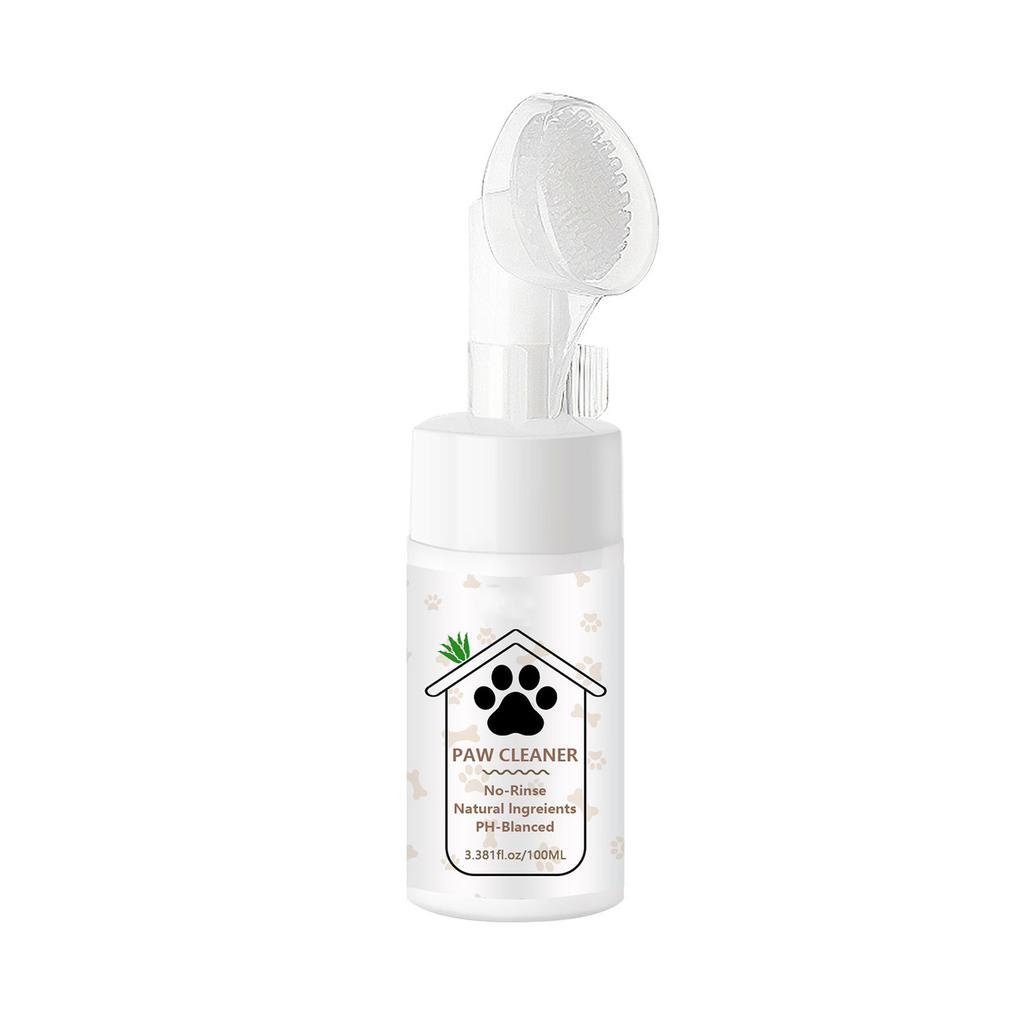 Pet Foot Cleaning Foam 100ml Cats And Dogs Foot Washing Special Foot  Care Cleaner