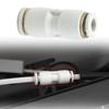 High Temperature Resistant PTFE Feed Tube Connector for 3D Printers Ensures Smooth Filament Supply and Enhanced Printing Precision