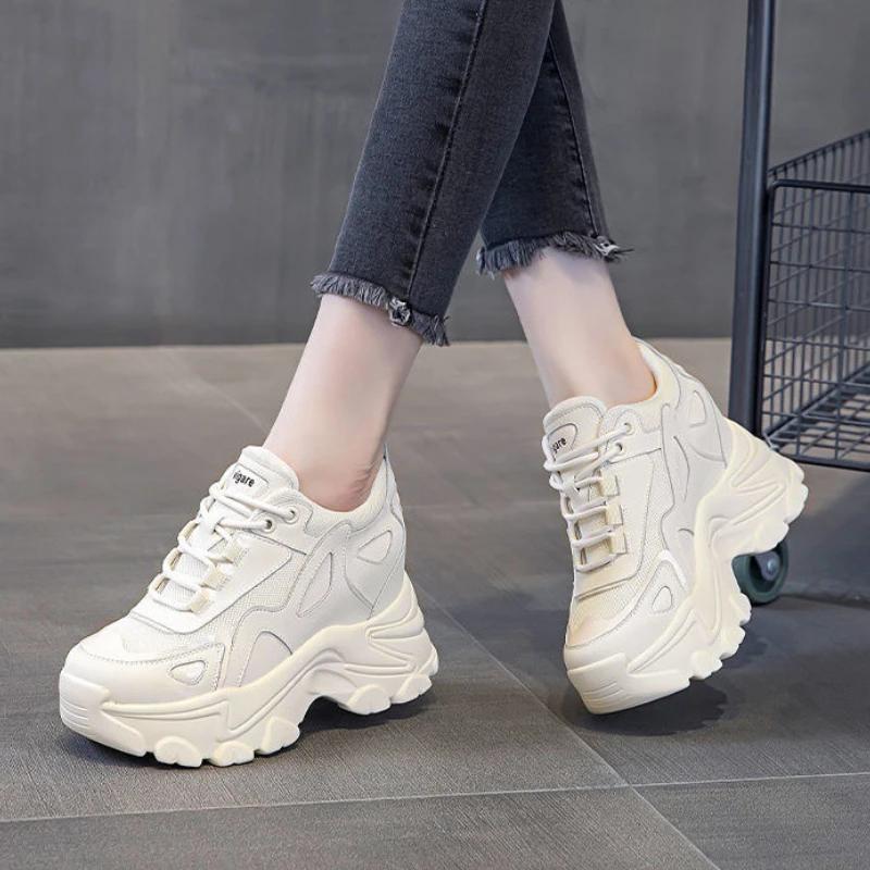 Модные женские внутренние высокие одинарные туфли 2024 года — фото 5