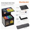 Shuttle Art Acrylic Brush Acrylic Paints for and Includes Storage Perfect for Handmade DIY and Art A Great Markers, 48-Color Set, Direct-Fill Type,