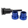 Front Axle Tube Inner Axle Side Seal Installation Tool Kit Replacement for Jeep JK XJ YJ TJ 1984‑2018Blue