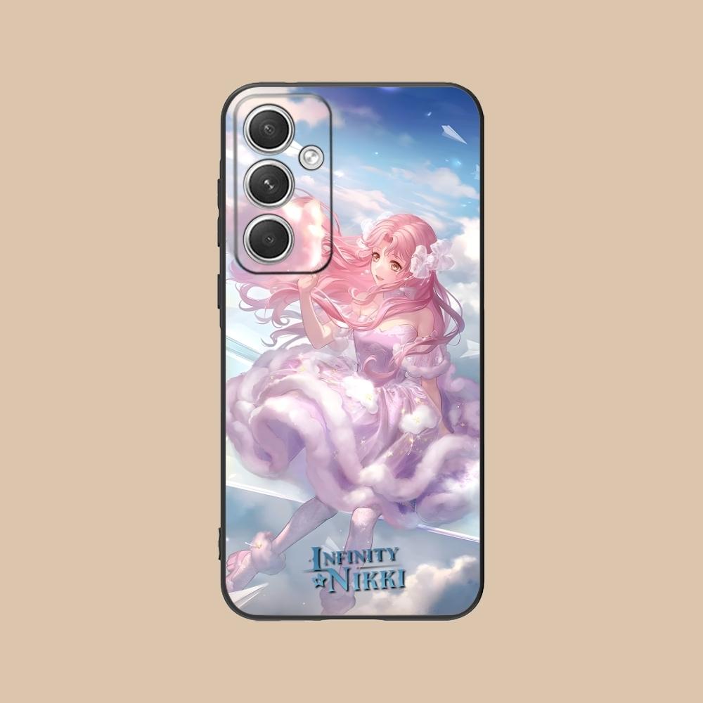 Infinity Nikki Mobile Smart Cell Phone Case for Samsung Galaxy S24 S23 S22 S21 S20 S10 S9 Plus FE Ultra Lite Black Cover Shell