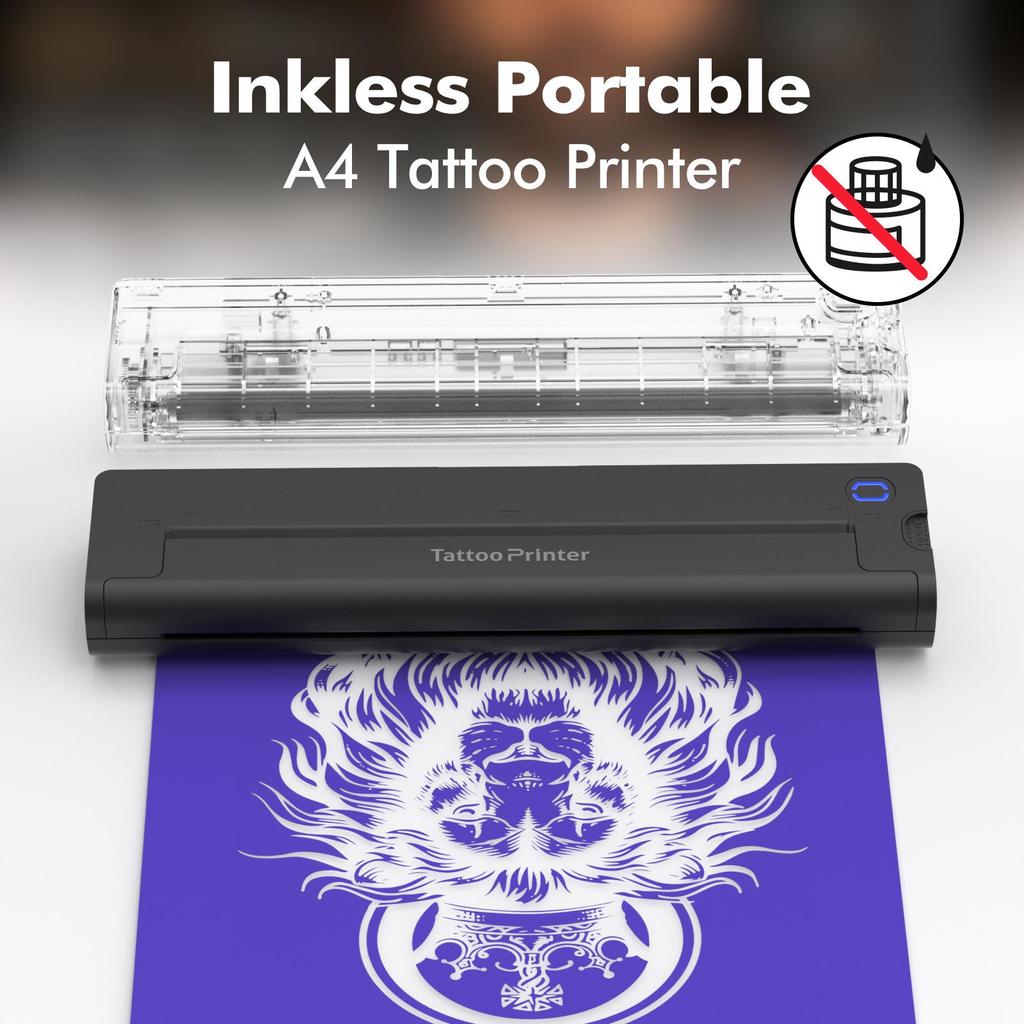 A4 Bluetooth Wireless Tattoo Thermal Printer