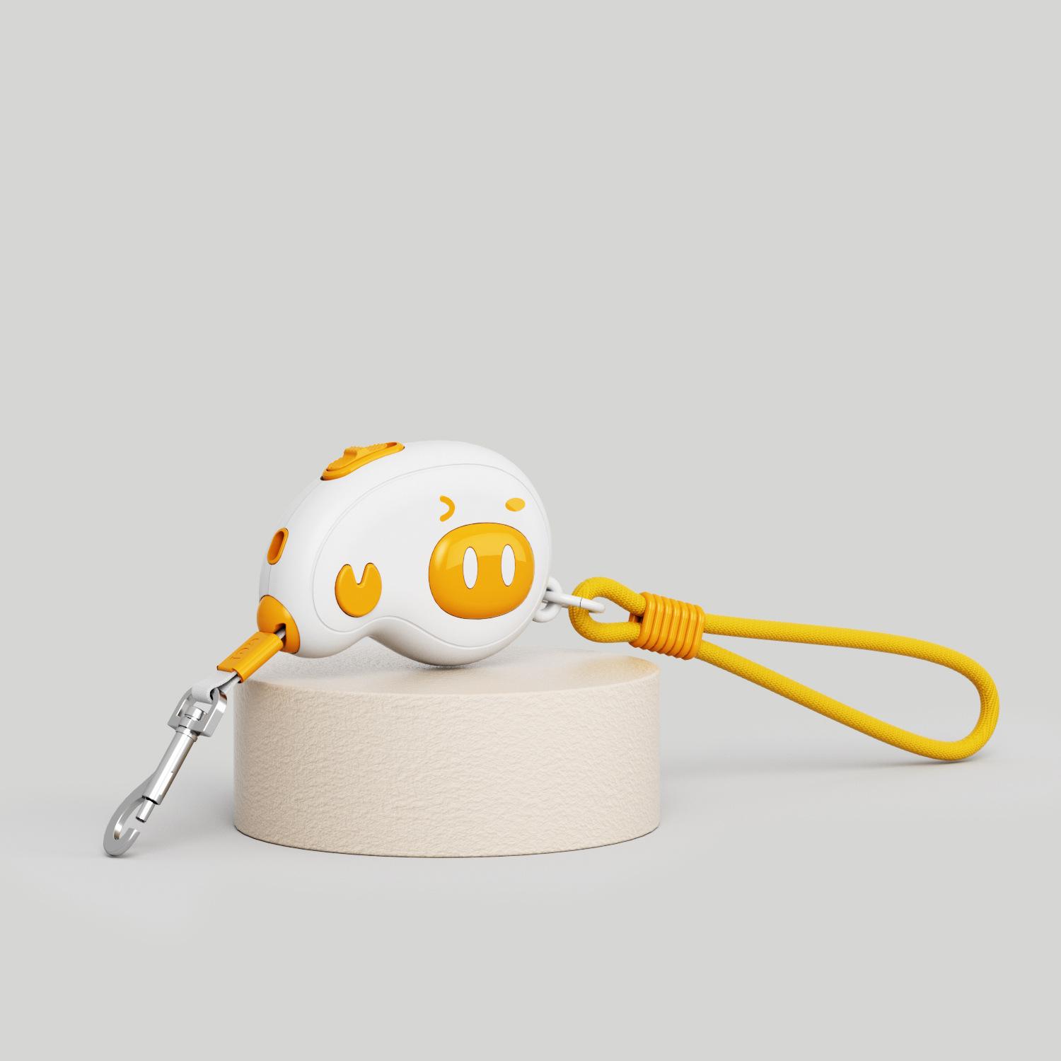 

AiWo Pet Dog Leash Portable Retractable Cat Leash Cute Compact Shape Reflective Explosion-proof Impact Outdoor Retractable Leash