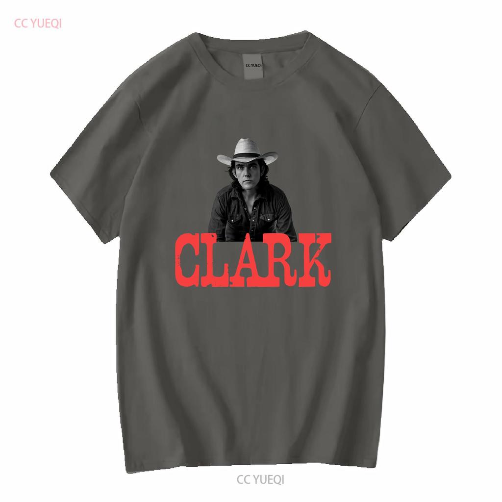 GUY CLARK Country Singer T Shirt vintage Washed Soft Stylish Top For Everyday Wear homme Stretched designer clothes Slightly