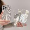 Advanced Feather Yarn Laser Is Suitable for iPhone15Pro Max Apple 16 Mobile Phone Case 13/14 Water Ripple Material