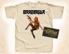 Barbarella V3 TShirt Vintage Natural Color Men's TShirt DTG Digital Print SIZES S M L XL 2XL 3XL 4XL 5XL