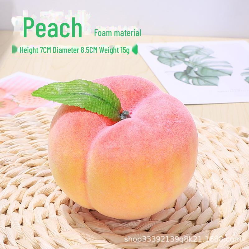 Kids' Educational Toys: Simulated Fruits - Grapes, Persimmons, Apples, Bananas - for Play, Decor, and Props