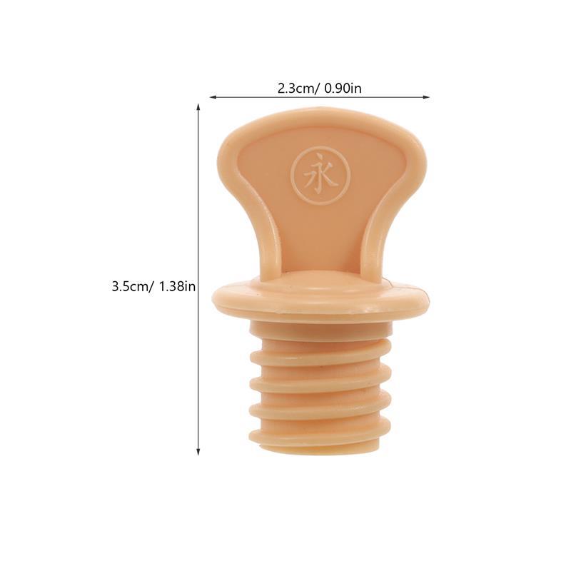2pcs Water Cap Stopper Plastic Bottle Cap Sealing Washers Leakproof Water Bottles Water Sack Water Injection