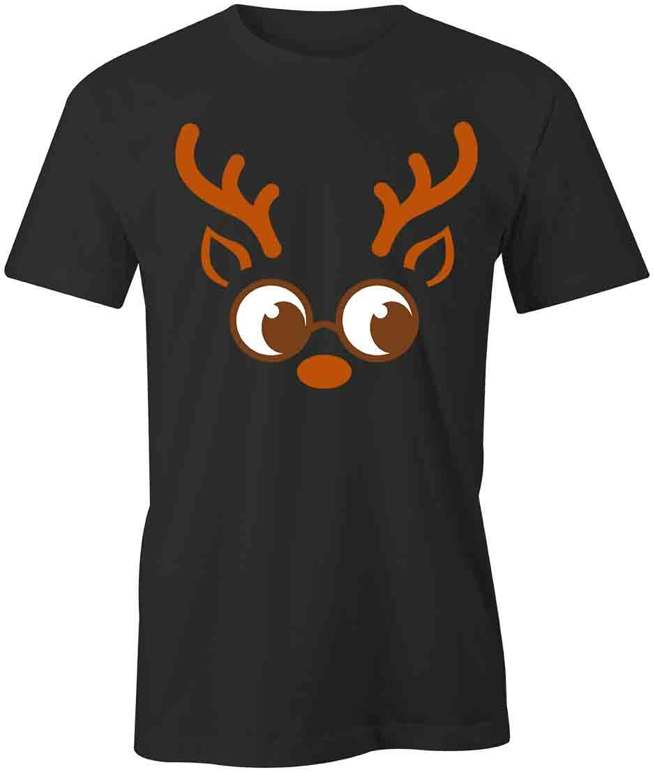 REINDEER TShirt Tee Short-Sleeved Cotton CHRISTMAS CLOTHING S1BSA644 XXL