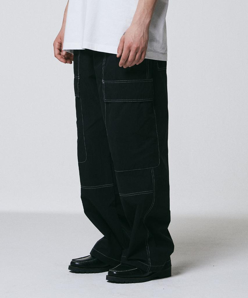 BUNKERBUSTER Wide Cut Cargo Pants Black (Mp2Pu366-076)