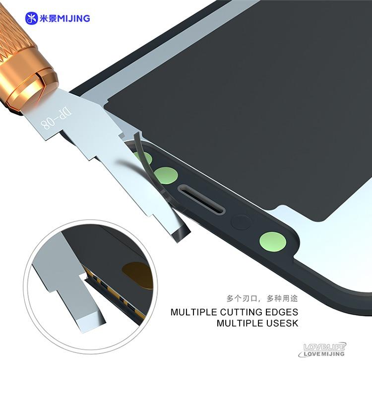 1/5Pcs LCD screen bracket glue removal blade Mobile phone frame glue removal scraper knife Edge glue adhesive cleaning blade