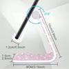 1pc Sparkling Diamond Phone Stand Desktop Stand Compatible with Both Mobile Phones and Tablets