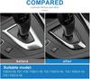 Carbon Fiber Gear Shift Knob Panel Frame Cover Trim for BMW F20 F21 F22 F23 F30 F34 F35 F32 F33