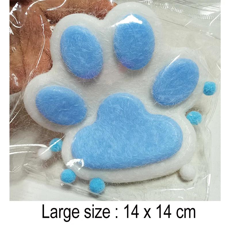 

14Cm Large Cat Paw Squishy Fidget Toy Relief Relax Soft Squeeze Toy Pinch Decompression Toy Slow Rebound Stress Relief Cat Claw