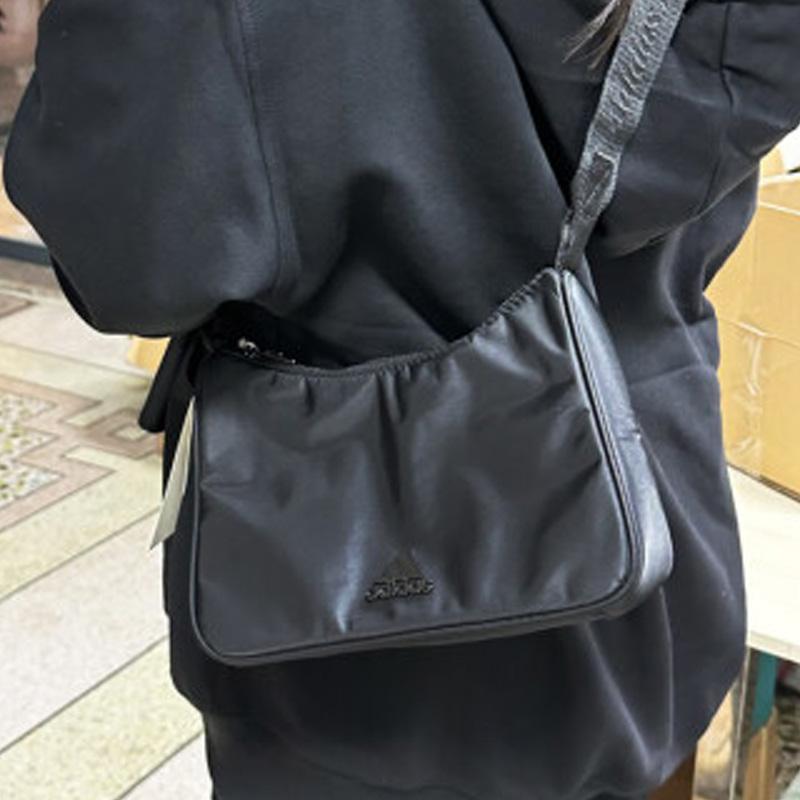 New Adidas Polyamide Combo Bag, Crossbody Bag, Shoulder Bag Women's Black IX7965