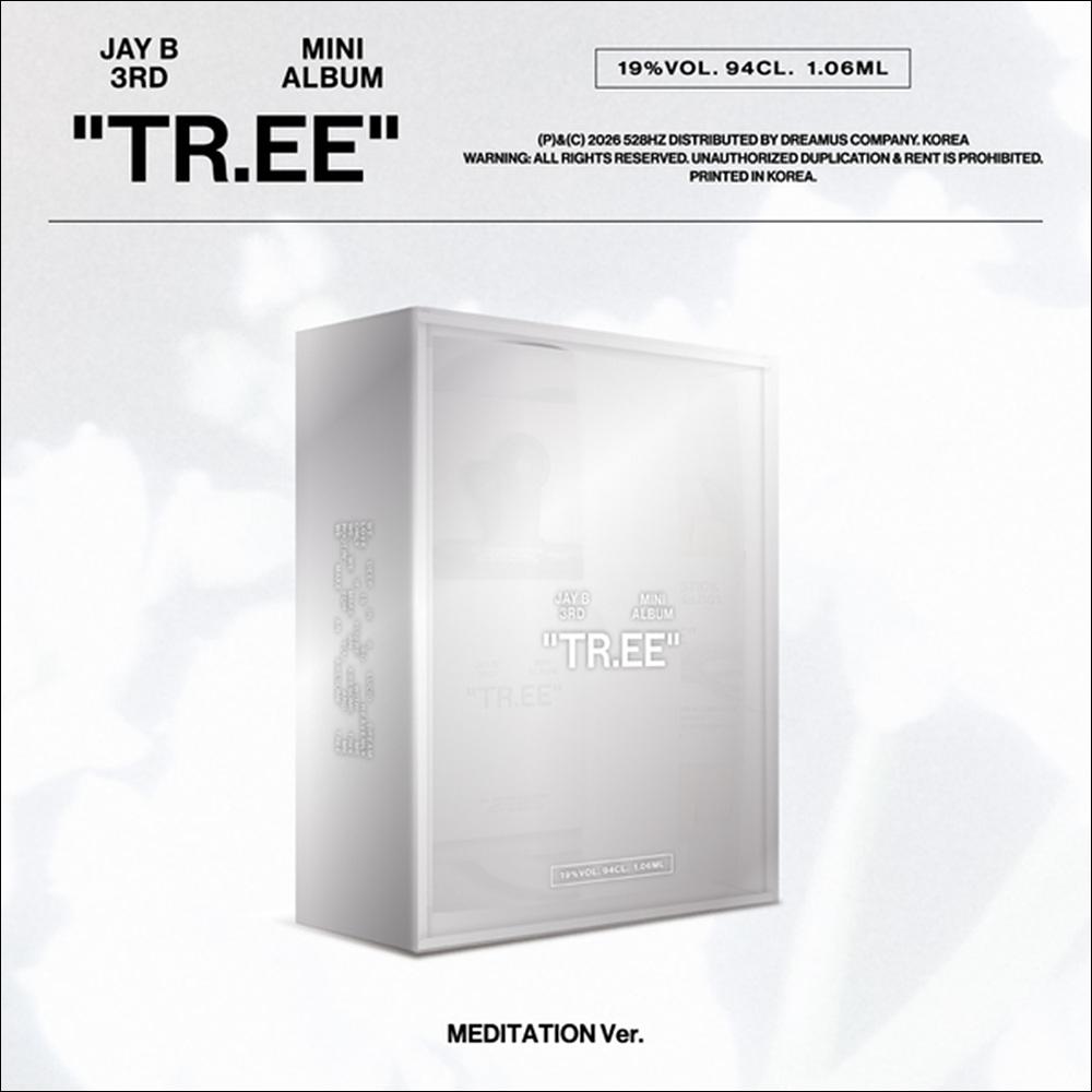 JAY B (GOT7) 3ème Mini Album de TR.EE (MEDITATION Ver.) + Cadeau gratuit