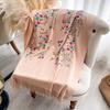 Autumn and winter new fashion embroidered vine man cashmere scarf thickened warm shawl winter versatile long fringed scarf