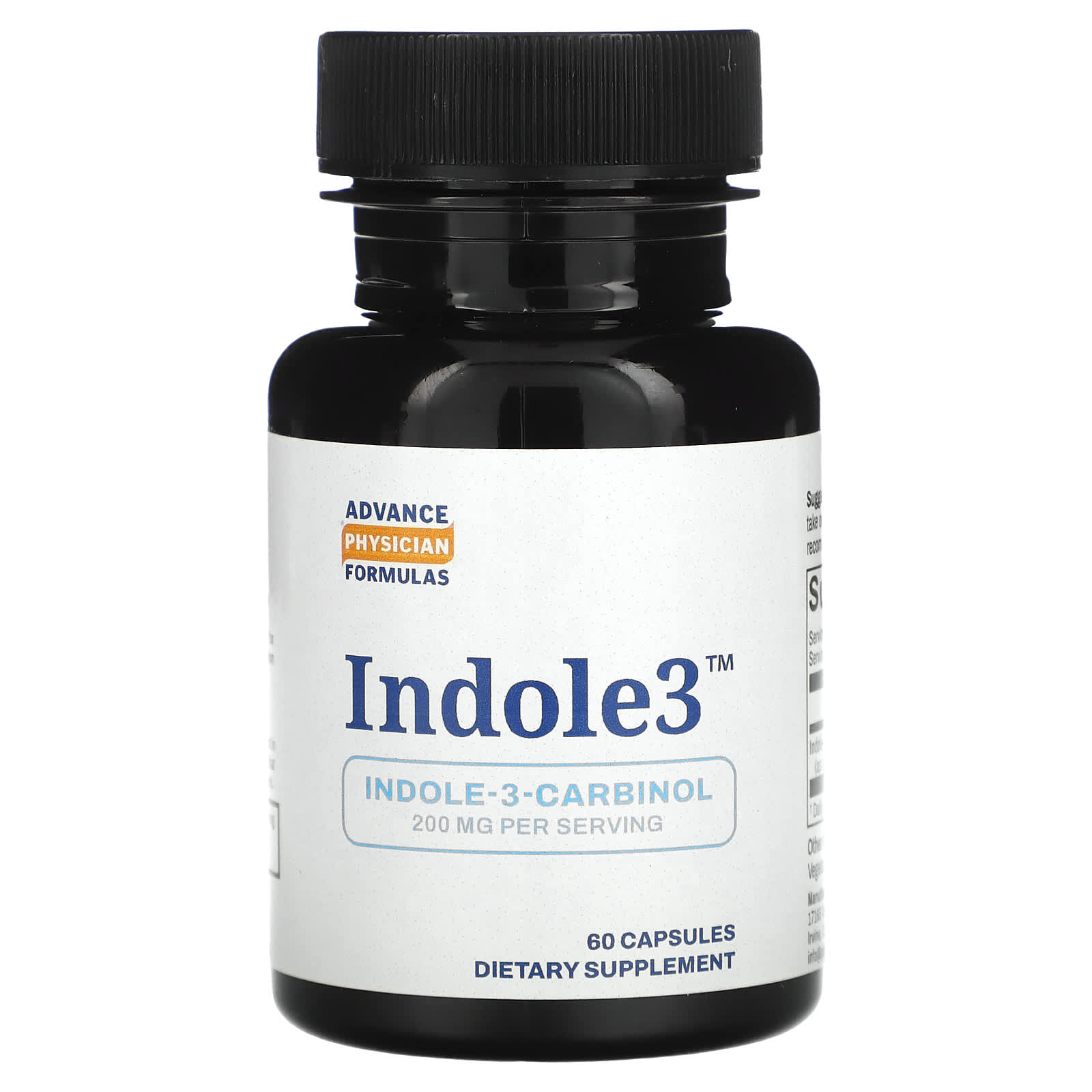 

Indole-3-carbinol, 200 mg, 60 capsules