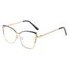 Hot-selling new fashion metal glasses frame myopia glasses frame optical men's and women's plain glasses frame