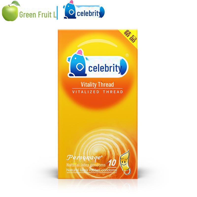Celebrity Wolf Tooth Ultra-Thin Textured Condoms - Adult Family Planning Products