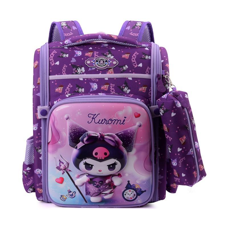 Kids School Backpack Ages 5-8 37cm Cartoon Butterfly Soccer Design Breathable Durable With Ergonomic Curved Straps