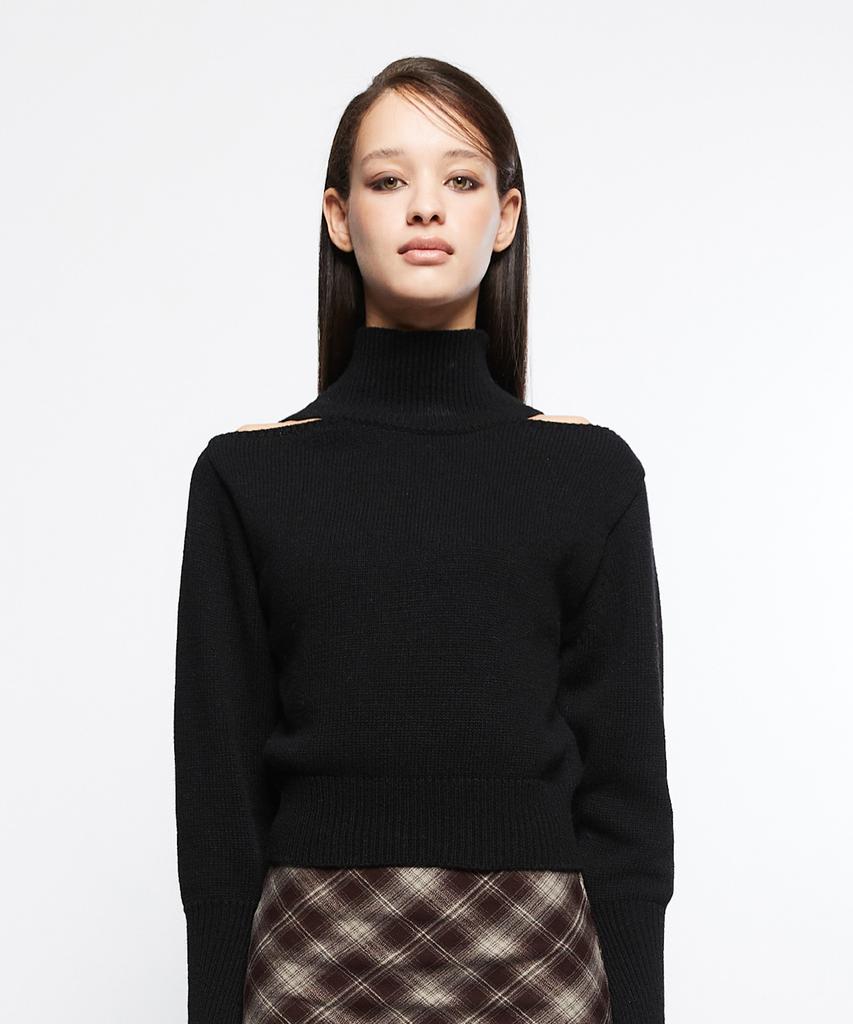 Latizen L7 Open Shoulder Knit(Black)