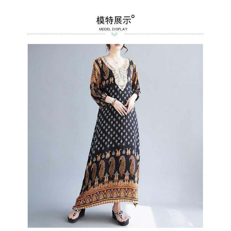 Summer New Women's Long Lady Dresses Dresses